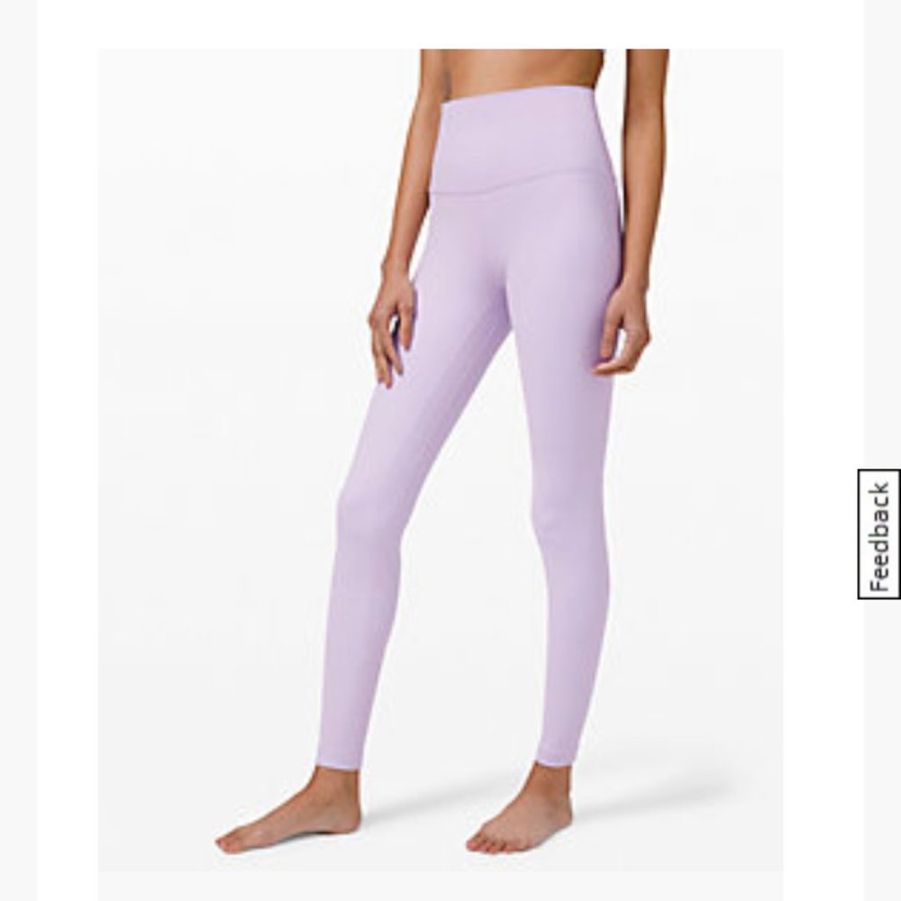 COPY - Lululemon Align High-Rise Pant 28 Lavender…